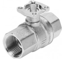 Шаровой кран Festo VZBM-1/2-RP-25-D-2-F03-B2B3 Ру25 Ду15 (PN25 DN15)