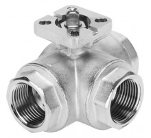 Шаровой кран Festo VZBM-3/4-RP-40-F-3L-F03-B2B3 Ру40 Ду20 (PN40 DN20)