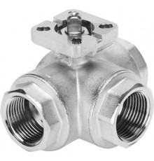 Шаровой кран Festo VZBM-1/4-RP-40-F-3L-F03-B2B3 Ру40 Ду8 (PN40 DN8)