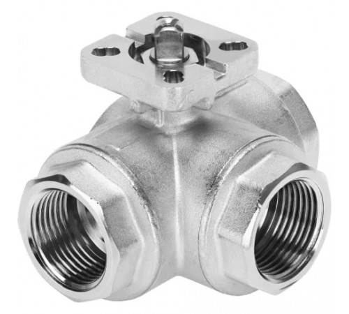 Шаровой кран Festo VZBM-1/2-RP-40-F-3L-F03-B2B3 Ру40 Ду15 (PN40 DN15)