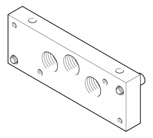 Торцевая плита Festo IEPR-04-D-3