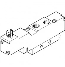 Распределитель с электромагнитным управлением Festo MEBH-5/2-1/8-S-B-230AC