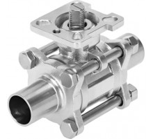 Шаровой кран Festo VZBD-1-W3-16-T-2-F0405-V14V14 Ру16 Ду25 (PN16 DN25)