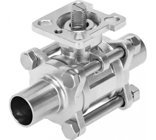Шаровой кран Festo VZBD-1/2-W1-16-T-2-F0304-V14V14 Ру16 Ду15 (PN16 DN15)