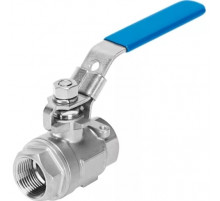 Шаровой кран Festo VZBE-3/8-T-63-D-2-M-V15V15 Ру63 Ду10 (PN63 DN10)