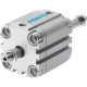 Компактный пневмоцилиндр Festo ADVULQ-100-A-P-A-S20