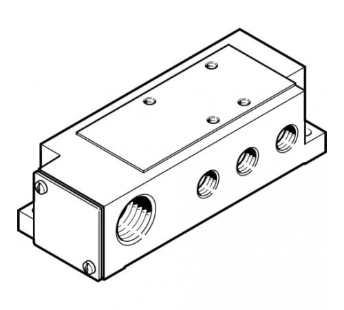 Монтажная плита Festo NAUE-1/4-NPT-1-ISO