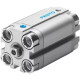 Компактный пневмоцилиндр Festo AEVULQ-16-5-P-A