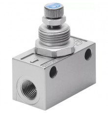 Дроссель с обратным клапаном Festo GRA-1/4-B