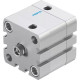 Компактный пневмоцилиндр Festo ADN-40-10-I-P-A