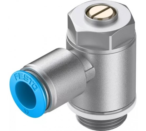 Дроссель с обратным клапаном Festo GRLA-1/2-QS-12-D