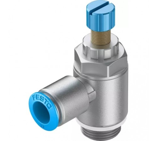 Дроссель с обратным клапаном Festo GRLA-1/2-QS-12-RS-D