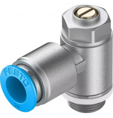 Дроссель с обратным клапаном Festo GRLA-1/4-QS-10-D