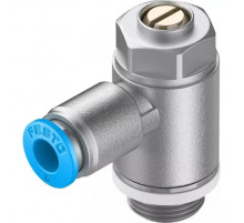 Дроссель с обратным клапаном Festo GRLA-1/4-QS-6-D