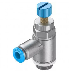 Дроссель с обратным клапаном Festo GRLA-1/4-QS-8-RS-D