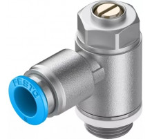 Дроссель с обратным клапаном Festo GRLA-1/4-QS-8-D