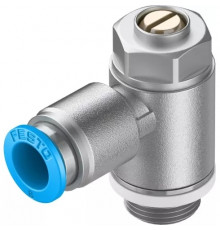 Дроссель с обратным клапаном Festo GRLA-1/4-QS-8-D