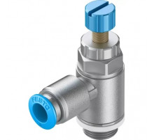 Дроссель с обратным клапаном Festo GRLA-1/4-QS-6-RS-D