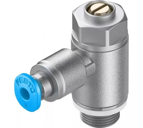 Дроссель с обратным клапаном Festo GRLA-1/8-QS-3-D