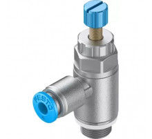 Дроссель с обратным клапаном Festo GRLA-1/8-QS-4-RS-D