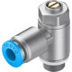 Дроссель с обратным клапаном Festo GRLA-1/8-QS-6-D
