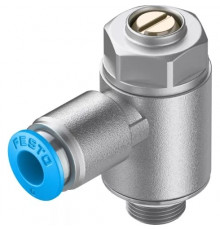 Дроссель с обратным клапаном Festo GRLA-1/8-QS-6-MF-D