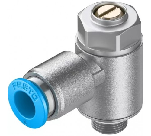 Дроссель с обратным клапаном Festo GRLA-1/8-QS-8-MF-D