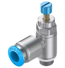 Дроссель с обратным клапаном Festo GRLA-1/8-QS-8-RS-D