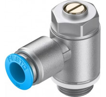 Дроссель с обратным клапаном Festo GRLA-3/8-QS-10-D