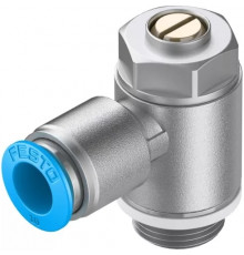 Дроссель с обратным клапаном Festo GRLA-3/8-QS-10-D