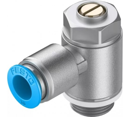 Дроссель с обратным клапаном Festo GRLA-3/8-QS-10-D