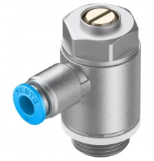 Дроссель с обратным клапаном Festo GRLA-3/8-QS-6-D