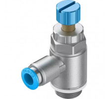 Дроссель с обратным клапаном Festo GRLA-3/8-QS-8-RS-D