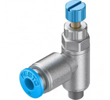Дроссель с обратным клапаном Festo GRLA-M5-QS-4-RS-D