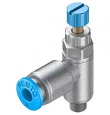 Дроссель с обратным клапаном Festo GRLA-M5-QS-4-RS-D