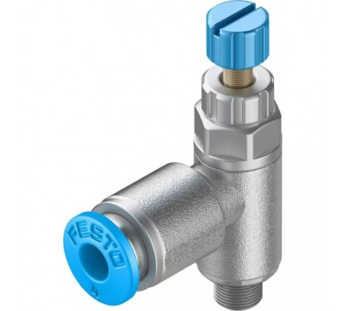 Дроссель с обратным клапаном Festo GRLA-M5-QS-4-RS-D