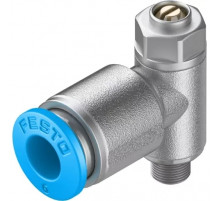 Дроссель с обратным клапаном Festo GRLA-M5-QS-6-D