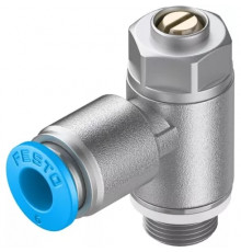 Дроссель с обратным клапаном Festo GRLZ-1/8-QS-6-D