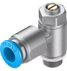 Дроссель с обратным клапаном Festo GRLZ-1/8-QS-8-D
