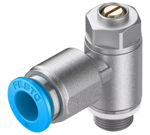 Дроссель с обратным клапаном Festo GRLZ-1/8-QS-8-D