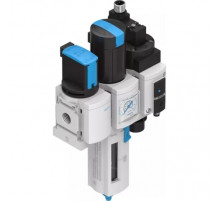 Блок подготовки воздуха, комбинация Festo MSB4-1/4:C3:J1:D14-WP