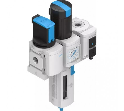 Блок подготовки воздуха, комбинация Festo MSB4-1/4:C3:J1:F12-WP