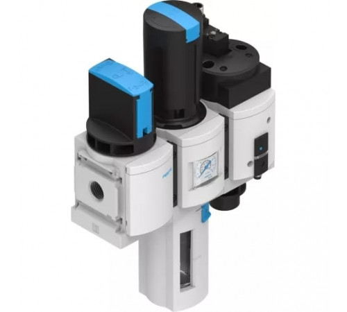 Блок подготовки воздуха, комбинация Festo MSB6-1/2:C3:J1:D14-WP