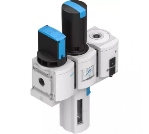 Блок подготовки воздуха, комбинация Festo MSB6-1/2:C3:J1:F12-WP