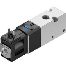 Распределитель с электромагнитным управлением Festo VUVS-LK20-M32C-AD-G18-1C1+GL-S