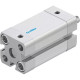 Компактный пневмоцилиндр Festo ADN-16-25-A-P-A