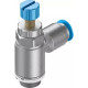 Дроссель с обратным клапаном Festo GRLA-1/4-QS-6-RS-D