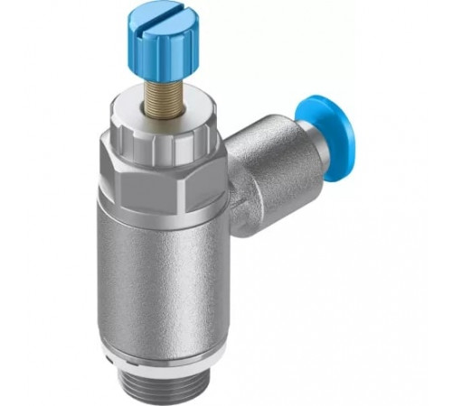 Дроссель с обратным клапаном Festo GRLA-1/8-QS-3-RS-D