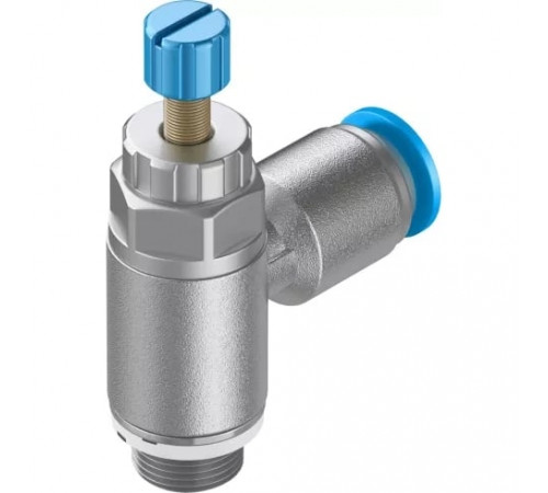 Дроссель с обратным клапаном Festo GRLA-1/8-QS-6-RS-D