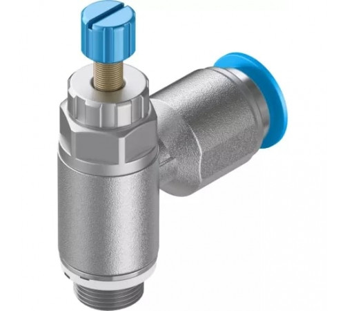 Дроссель с обратным клапаном Festo GRLA-1/8-QS-8-RS-D
